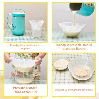 Sac filtrant ultra-fin pentru lapte de soia, sucuri din legume și filtrare vin