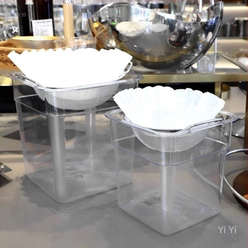 Bar moleculară mixologie — set de clarificare a cocktailurilor, recipient de filtrare pentru spălarea cu lapte și cafea preparată manual