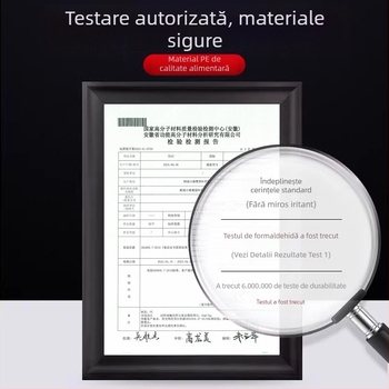 Pungi de congelare alimentare pentru uz casnic, pentru carne și fructe de mare, transparente, groase pentru păstrarea prospețimii în frigider
