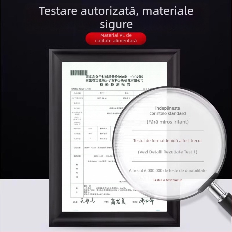 Pungi de congelare alimentare pentru uz casnic, pentru carne și fructe de mare, transparente, groase pentru păstrarea prospețimii în frigider