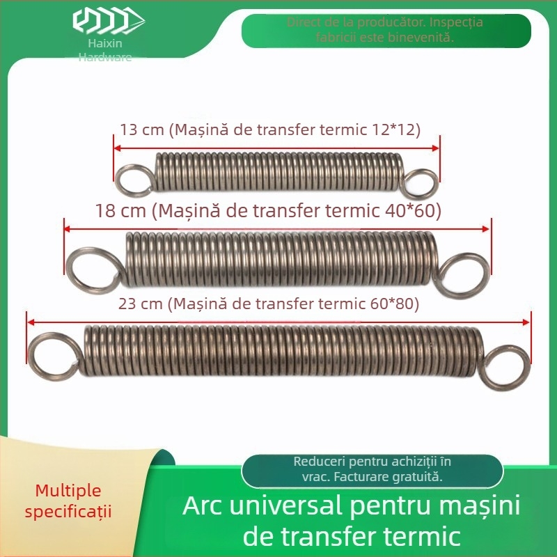 Arc de tensiune galben cu cârlig pentru mașinile de transfer termic – accesorii pentru presă