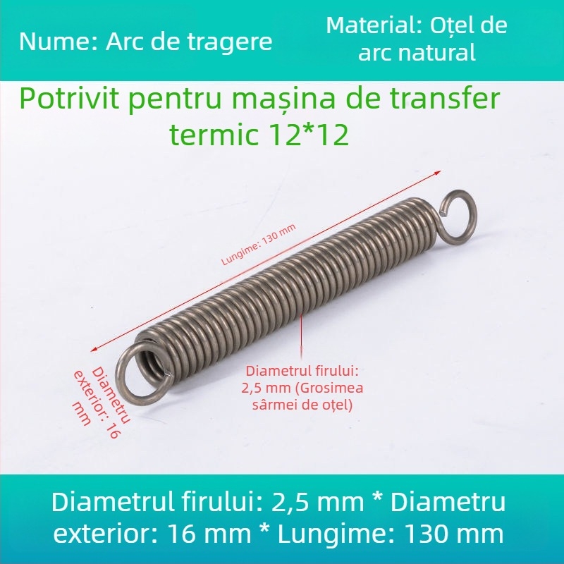 Arc de tensiune galben cu cârlig pentru mașinile de transfer termic – accesorii pentru presă