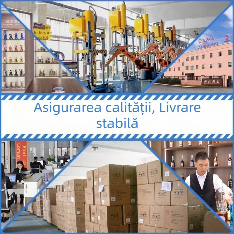 Set de instrumente pentru cocktailuri din oțel inoxidabil, în stil european, cu raft de depozitare și unelte pentru ceai cu lapte, set de 6 piese, personalizabil