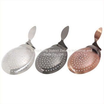 Filtru pentru cuburi de gheață din oțel inoxidabil 304 pentru cocktailuri, sită metalică