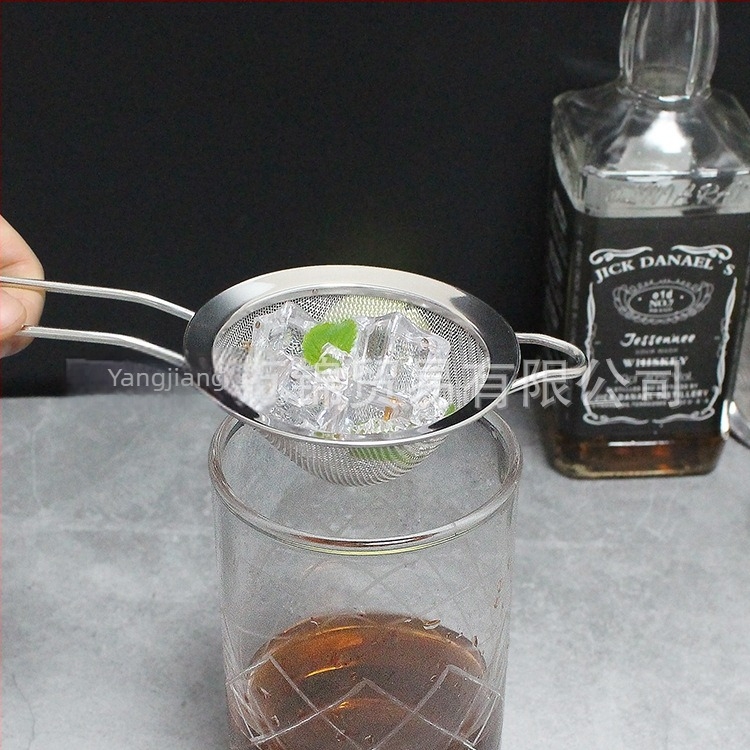 Filtru conic pentru cocktail din oțel inoxidabil, 9 cm