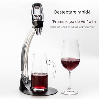 Decantor magic rapid pentru vin roșu, personalizare creativă în cutie cadou