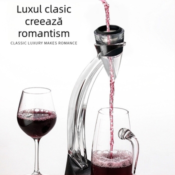 Decantor magic rapid pentru vin roșu, personalizare creativă în cutie cadou