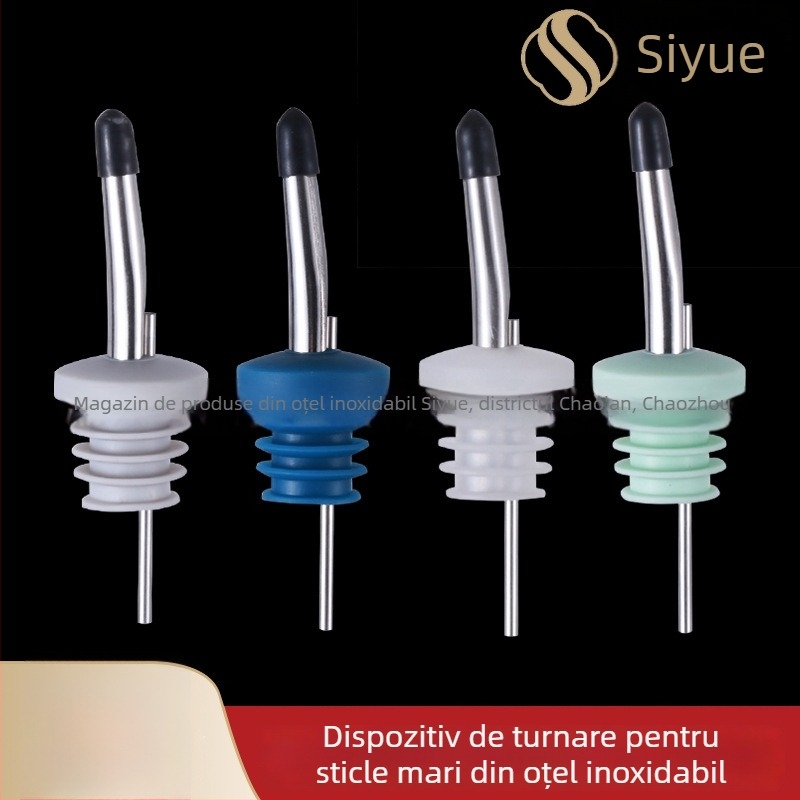 Duză de vin din oțel inoxidabil 304 și shaker pentru cocktailuri, accesorii de bar