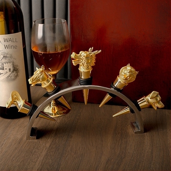 Dop metalic pentru sticla de vin cu Dragonul zodiacal – personalizat, de înaltă calitate