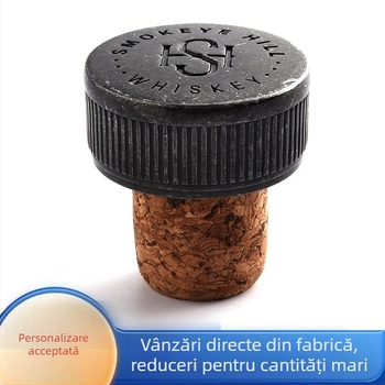 Set dopuri pentru sticle de vin – dop în formă de plută, etanșare universală