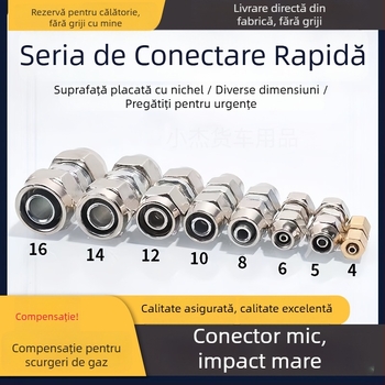 Set de cuplaje rapide pentru furtun de aer, 4–16 mm, pentru camioane și remorci