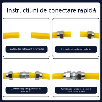 Set de cuplaje rapide pentru furtun de aer, 4–16 mm, pentru camioane și remorci