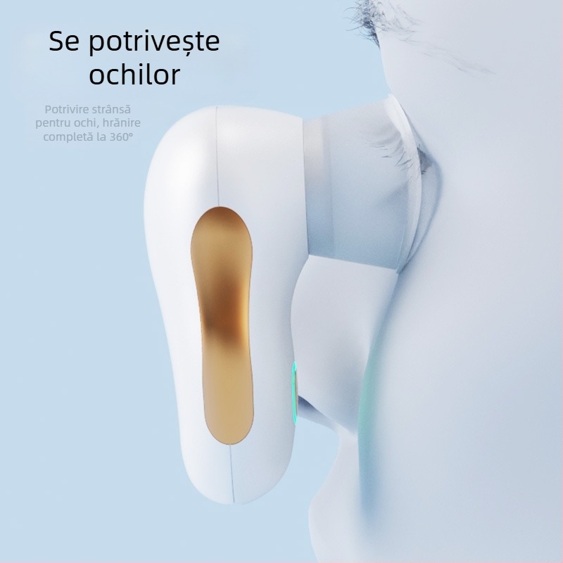Dispozitiv portabil pentru spălarea ochilor, cu pulverizare nano pentru hidratare și ameliorarea uscăciunii ochilor