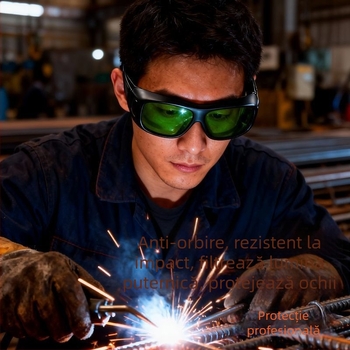 Ochelari de protecție pentru sudură, stil nou, pentru sudură electrică, cu laser și TIG – protecție antireflexie