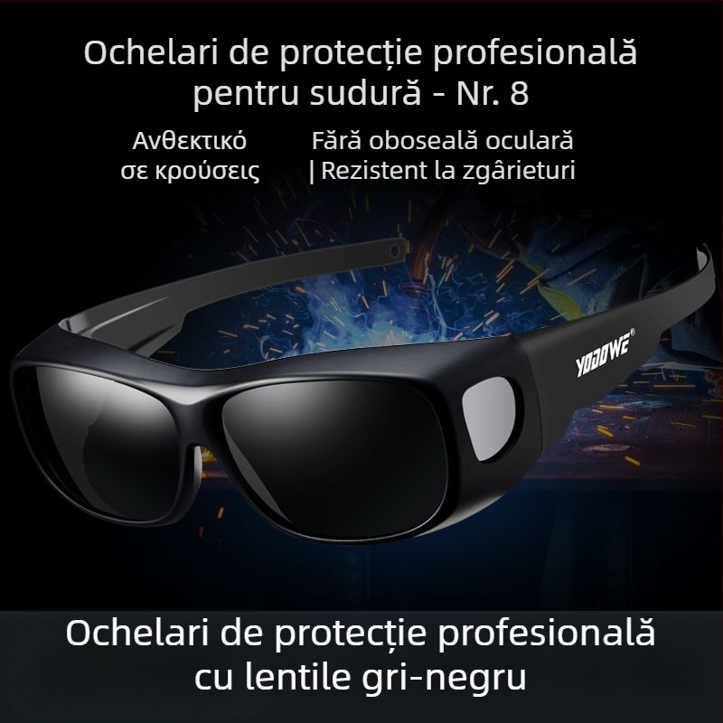 Ochelari de sudură pentru muncitori — protecție oculară pentru sudare cu laser și TIG, anti-reflexie, protecție împotriva oboselii ochilor, ochelari arc de argon