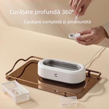 Blueceti Curățător Ultrasonic pentru Ochelari, Bijuterii și Îngrijire Dentară