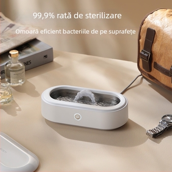 Blueceti Curățător Ultrasonic pentru Ochelari, Bijuterii și Îngrijire Dentară