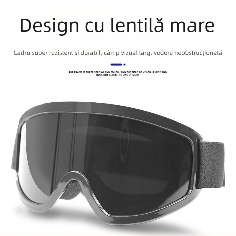 Ochelari de sudură cu protecție UV, rezistenți la praf și vânt, pentru ciclism în aer liber și schi