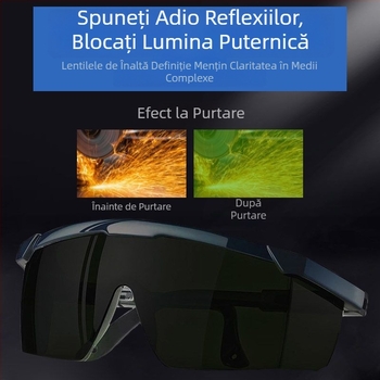 Ochelari de sudură - protecție oculară pentru sudori, anti-strălucire, protecție împotriva arcului, UV