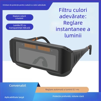 Ochelari de sudură cu reglaj automat al luminii – protecție oculară, anti-strălucire