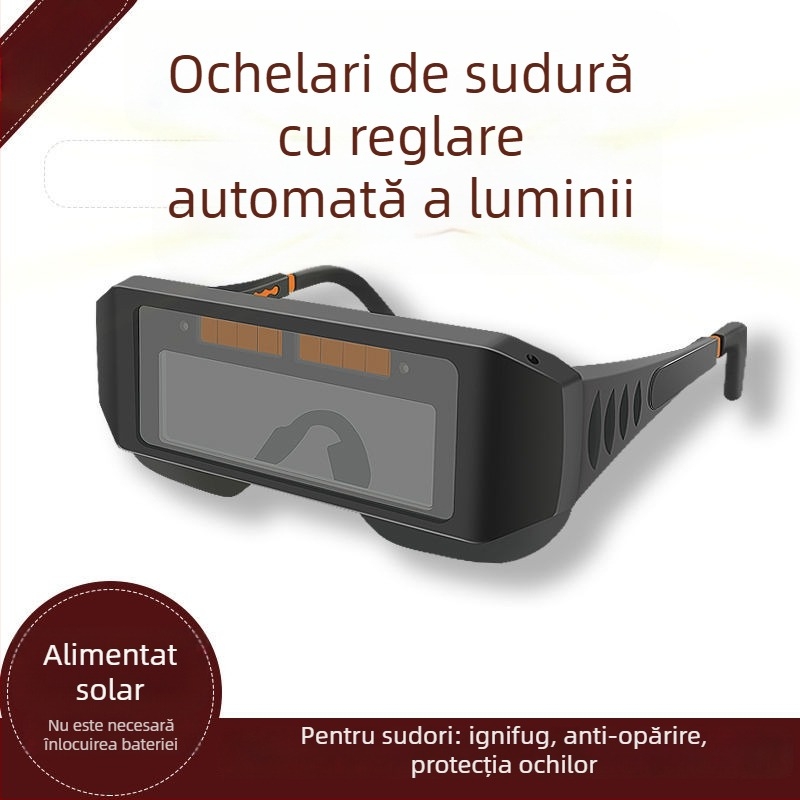 Ochelari de sudură cu reglaj automat al luminii – protecție oculară, anti-strălucire