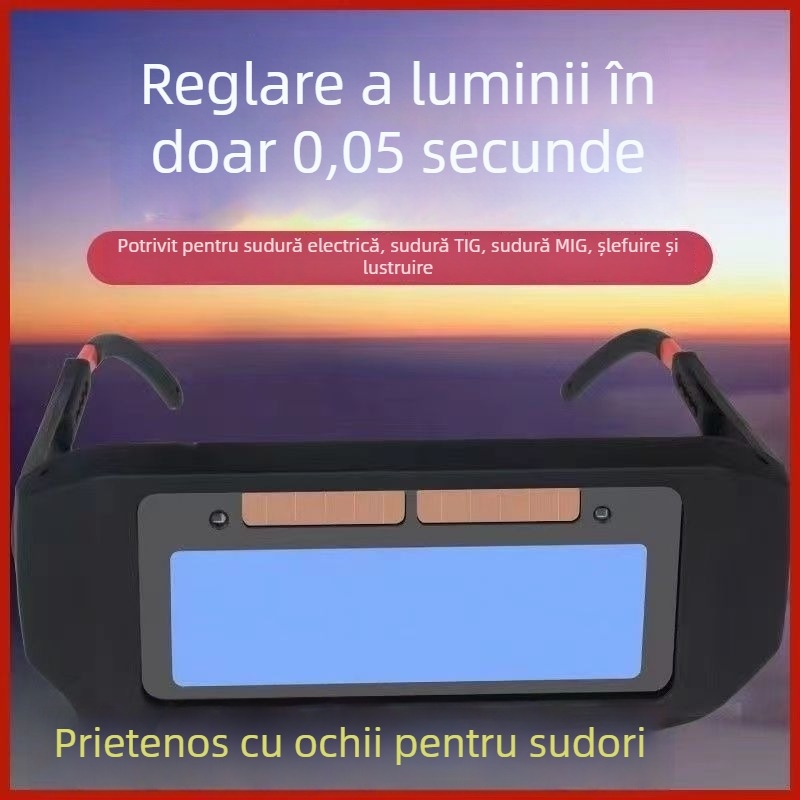 Ochelari de sudură cu reglaj automat al luminii – protecție oculară, anti-strălucire