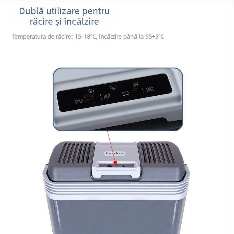 Frigider auto personalizat, răcitor portabil pentru exterior, cutie izolată, frigider mic de 20 L