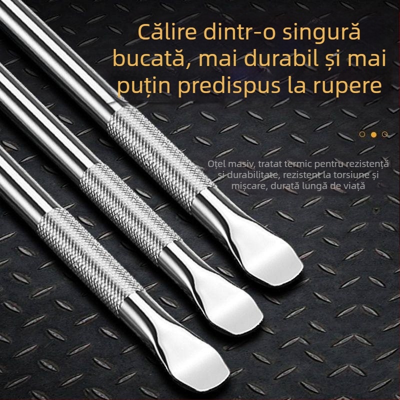 Pry Bar din oțel crom-vanadiu, duritate înaltă, pentru vehicule, strângător de cabluri pentru camion din oțel inoxidabil, unealtă de leveraj