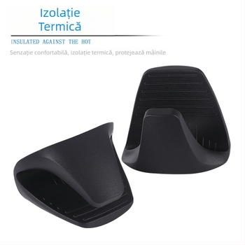 Clește din silicon cu izolație termică, protecție anti-arși, formă de cioc de rață, ustensilă de bucătărie, culoare personalizabilă, protecție la temperaturi înalte