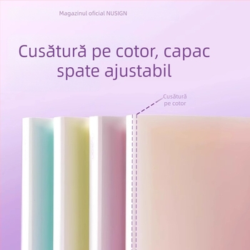 Deli NS518 Daylight Whisper dosar A4 cu buzunare transparente, mai multe niveluri, pentru fișe de examen
