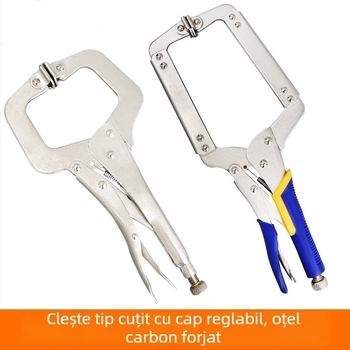 Clește greu cu formă de C, deschidere mare, clește multifuncțional pentru tâmplărie și fixare