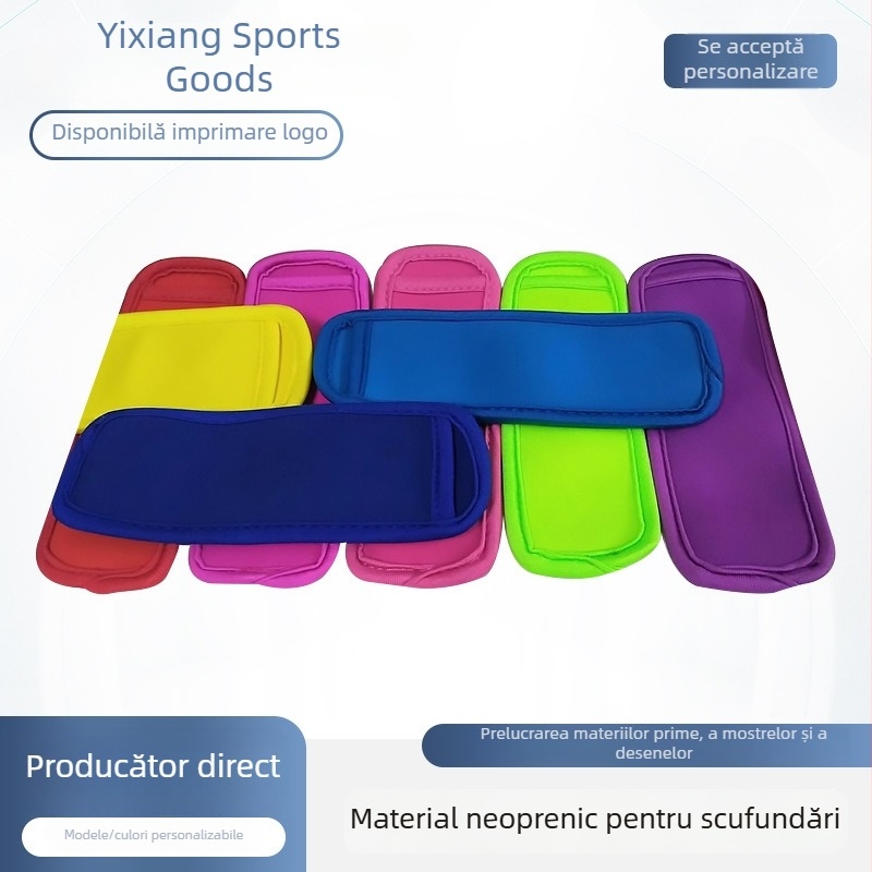 Husă izolată personalizabilă pentru batoane de înghețată, din neopren – material de scufundări