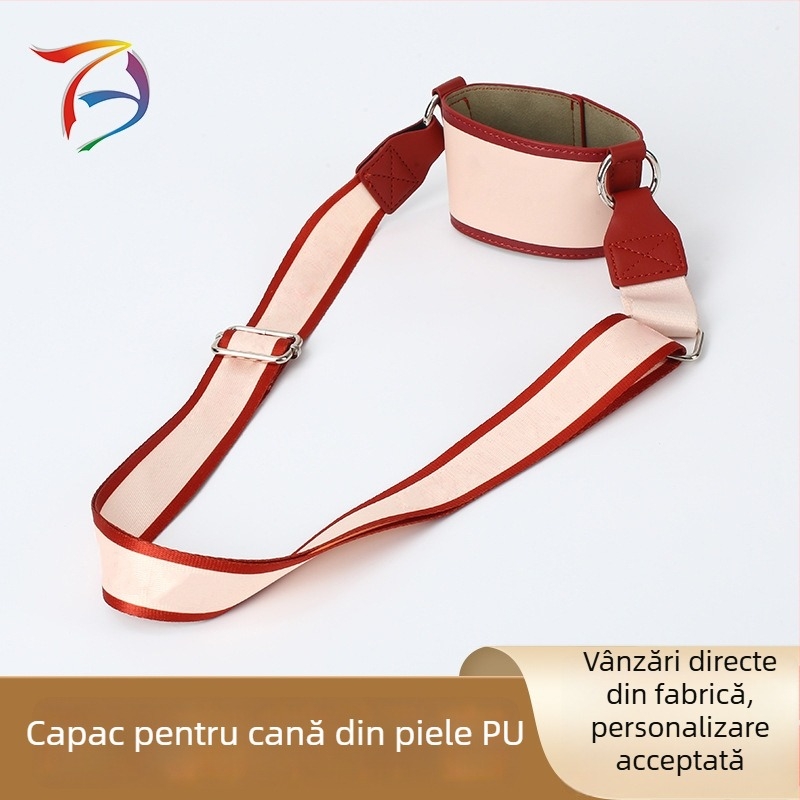 Manșon din piele PU cu bretea crossbody, husă portabilă pentru cafea și băuturi