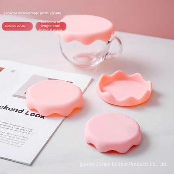 Capac de silicon alimentar pentru cană, design desen animat, etanșare anti-praf pentru apă, ceai sau cafea — personalizare