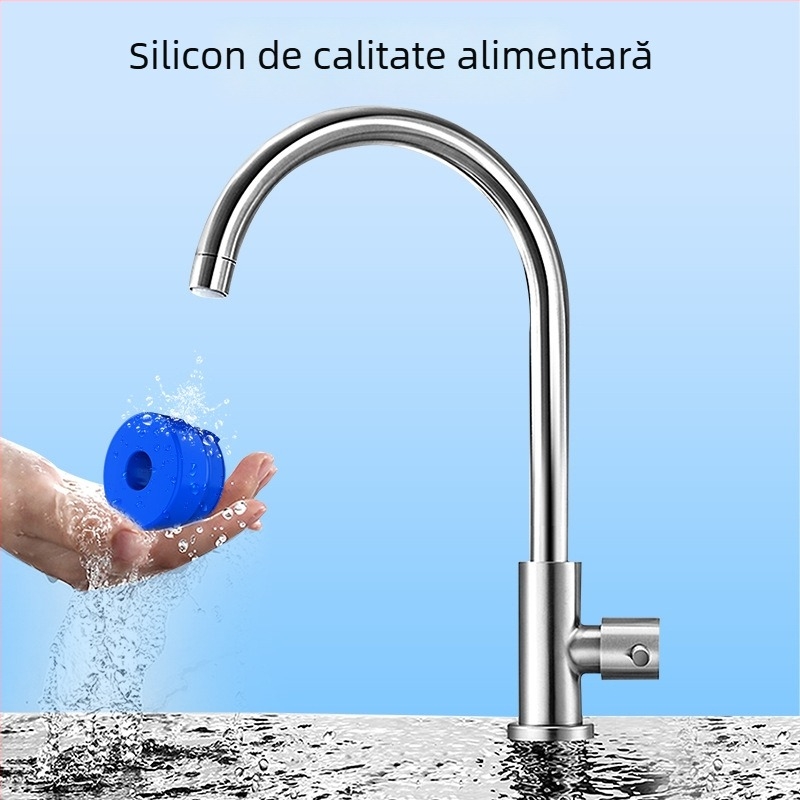 Capac din silicon alimentar pentru găleată, reutilizabil, capac pentru pahar pentru dozator de apă, etanș la praf
