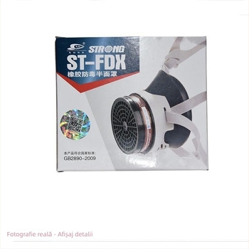Mască de protecție Si Chuang din silicon cu filtru, pentru gaze organice, model FDX/FDG