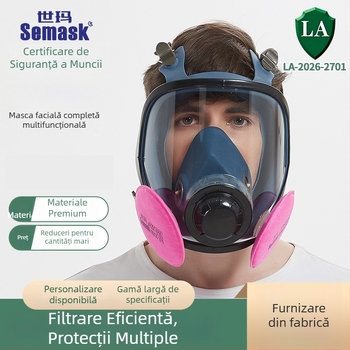 Shima FSM9800 mască facială completă cu filtru de praf FP200-3 P3 R