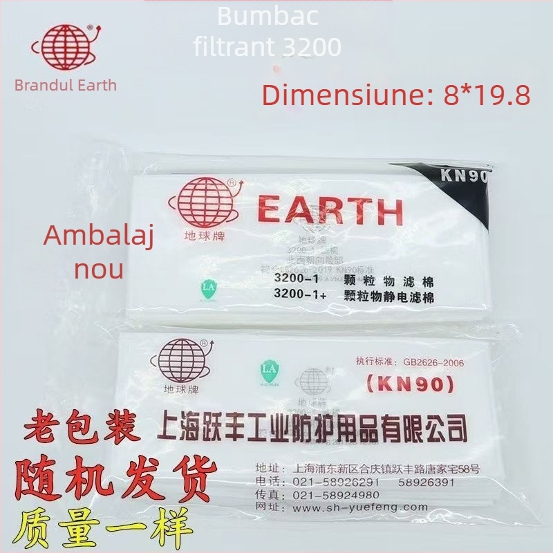 Earth 3200 Mască semifacială pentru praf industrial și particule