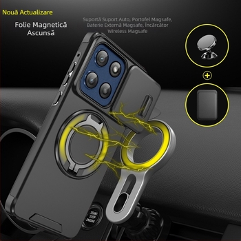 Husă pentru Moto G Stylus 2025, protecție completă a obiectivului, anti-cădere și suport versatil