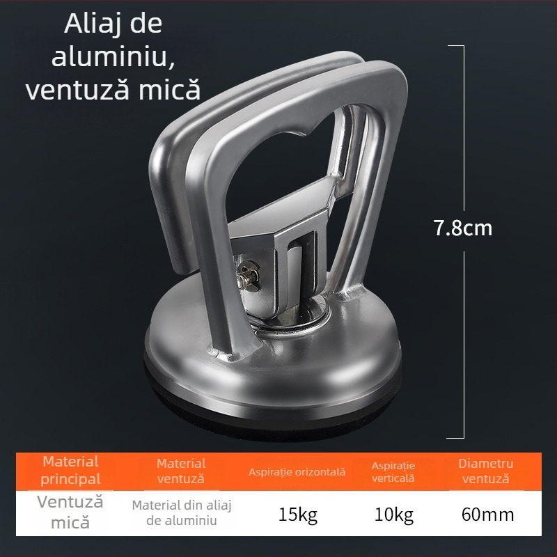 Unealtă pentru repararea deformărilor caroseriei auto cu ventuză, extractor puternic pentru tablă, fără urme