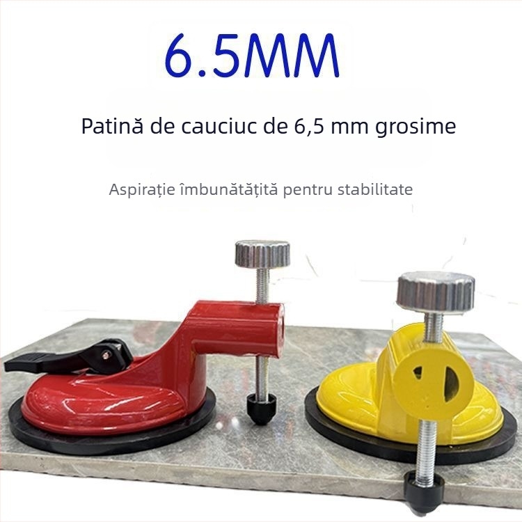 Nivelator de plăci cu ventuză pentru marmură și piatră – reglarea rosturilor, fixare prin aspirație puternică