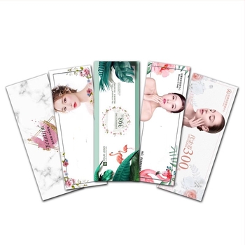 Carte de service post-vânzare și carte de mulțumire, pe hârtie lucioasă, imprimare în patru culori