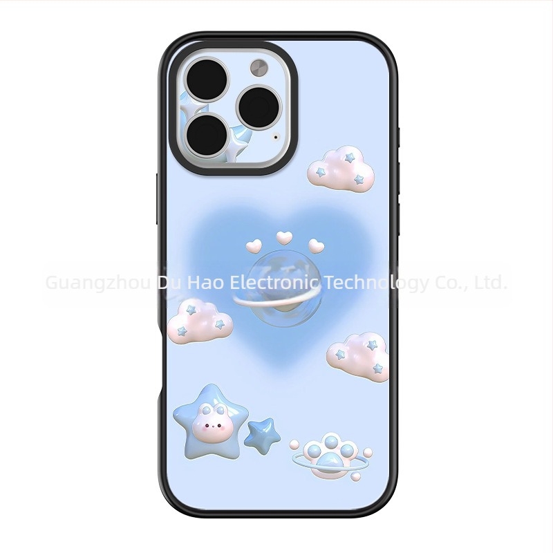 Husă magnetică pentru iPhone cu panou din spate interschimbabil, TPU transparent, pentru seria iPhone 12–16