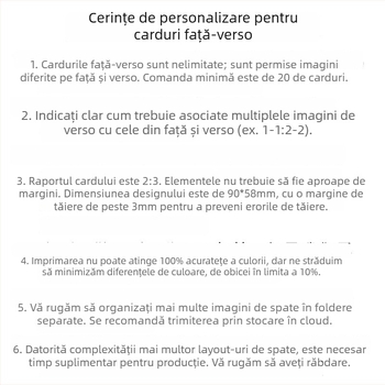 Carduri pentru album de idol, cu două fețe — imprimare DIY, în stil Polaroid