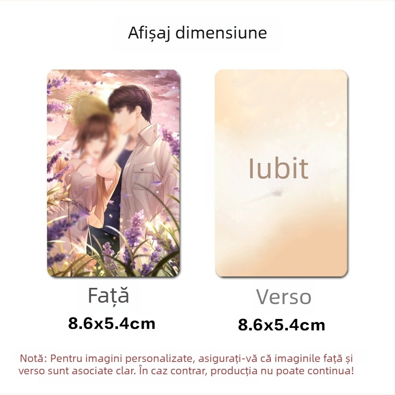 Carduri pentru album de idol, cu două fețe — imprimare DIY, în stil Polaroid