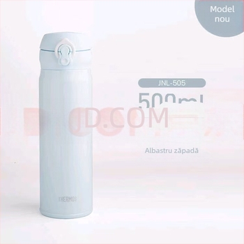 Cana izolată din oțel inoxidabil, portabilă, serie de cinci culori, model JNL-505