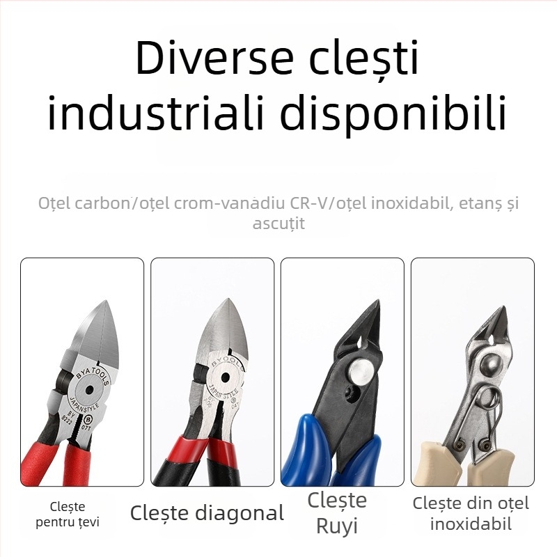 Bangye 170/170II clește diagonal pentru electronice, clește de tăiere pentru modele