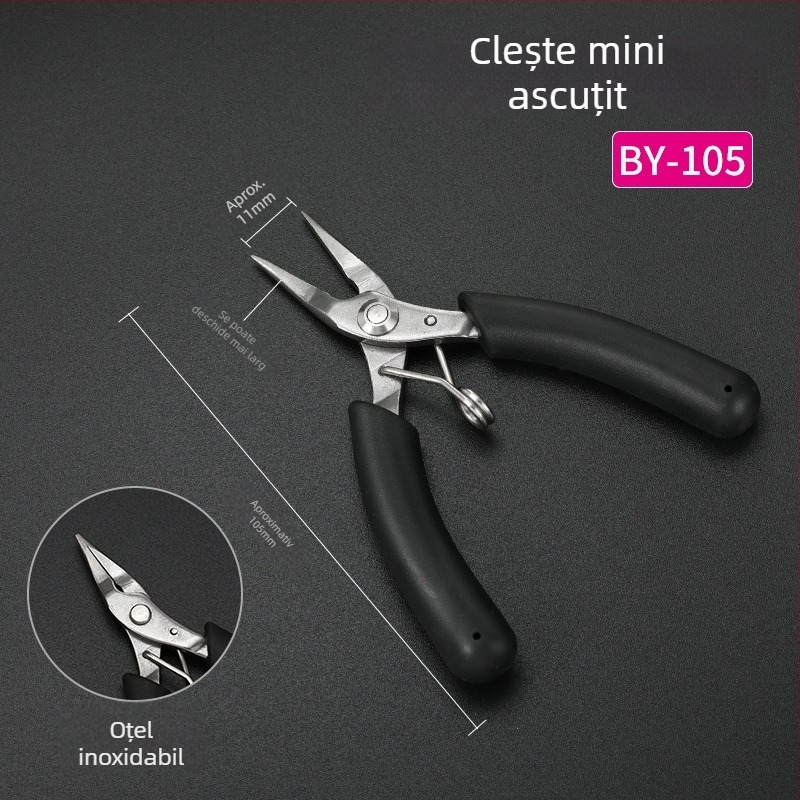 Bangye 170/170II clește diagonal pentru electronice, clește de tăiere pentru modele