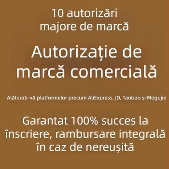 Închiriere marcă autorizată – bilingv chineză-engleză – Beijing Jingxi MengTui – Categoriile 03/09/12/25 – Document de autorizare