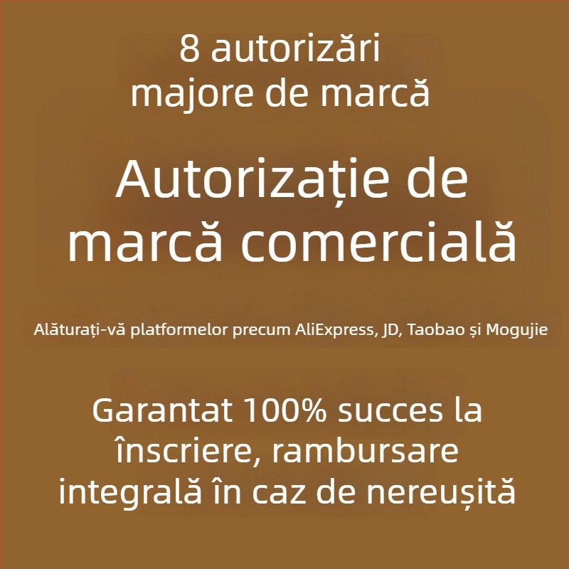 Închiriere marcă autorizată – bilingv chineză-engleză – Beijing Jingxi MengTui – Categoriile 03/09/12/25 – Document de autorizare